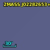 2MASS J02282653+0040538