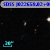 SDSS J022658.02+003437.1
