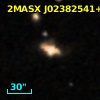 2MASX J02382541+0158076