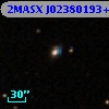 2MASX J02380193+0019240