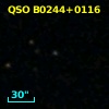 QSO B0244+0116