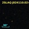 2SLAQ J024110.02+002301.4
