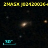 2MASX J02420036+0000531