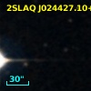2SLAQ J024427.10+002250.6