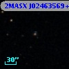 2MASX J02463569+0009466
