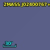 2MASS J02400767+0041480