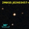 2MASS J02403457+0012285