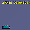 2MASS J02404306+0104009