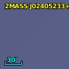 2MASS J02405233+0053035