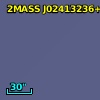 2MASS J02413236+0059349