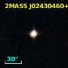 2MASS J02430460+0013057