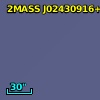 2MASS J02430916+0030452