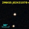 2MASS J02431078+0009082