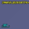 2MASS J02434779+0033339