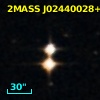 2MASS J02440028+0022584