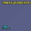 2MASS J02441920+0021197