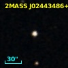 2MASS J02443486+0013291