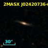 2MASX J02420736+0101081