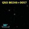 QSO B0246+0057
