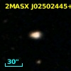 2MASX J02502445+0104512