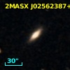 2MASX J02562387+0158476