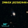2MASX J02582446+0038149