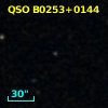 QSO B0253+0144