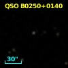 QSO B0250+0140