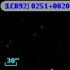 [LCB92] 0251+0020