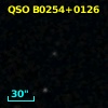 QSO B0254+0126