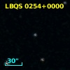 LBQS 0254+0000