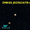 2MASS J02561678+0036264