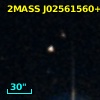 2MASS J02561560+0032452