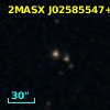 2MASX J02585547+0016426