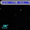 [VV2003c] J025906.3+000950
