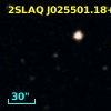 2SLAQ J025501.18+001745.4