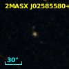 2MASX J02585580+0015376