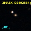 2MASX J02492554+0021161