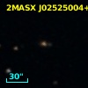 2MASX J02525004+0012318