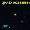 2MASX J02583586+0003589