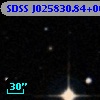 SDSS J025830.84+002737.8