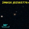 2MASX J02565776+0008104