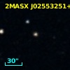 2MASX J02553251+0005328
