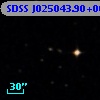 SDSS J025043.90+002048.0