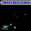 2MASX J02525454+0043431