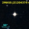 2MASS J21204374+0257334