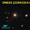 2MASX J22041914+0333511