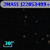 2MASS J22053499+0245073