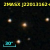 2MASX J22013162+0343318