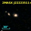 2MASX J22223511+0234197